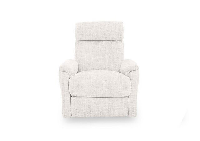 Compact Collection Titch Fabric Power Recliner Chair - Frost