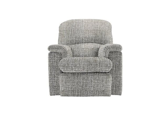 G Plan - Chloe Small Fabric Manual Recliner Armchair - Shore Slate