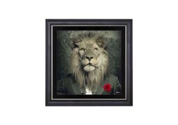 Lion Mafia Framed Landscape Wall Art