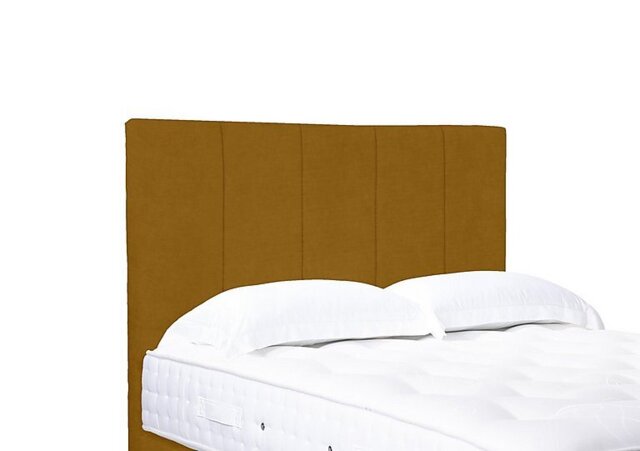 Artisan Collection Strata High Floor Standing Headboard - Single - Plush Corn
