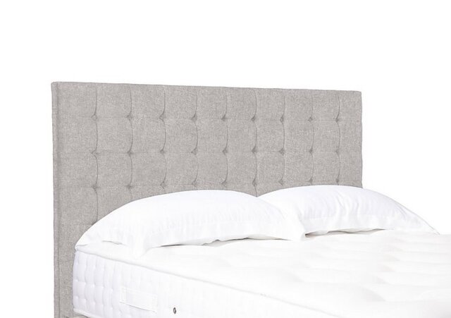 Artisan Collection Dot Standard Floor Standing Headboard - Single - Tweed Stone