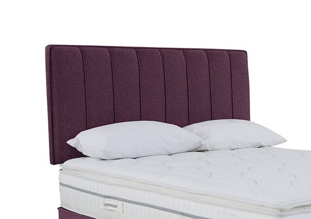 Sleepeezee - Daniel Strutted Headboard - King Size - Weave Heather