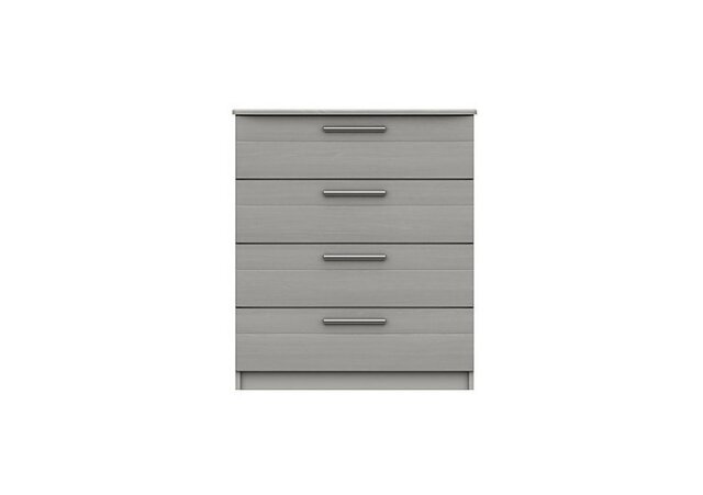 London Bedrooms - Victoria 4 Drawer Chest - Light Grey
