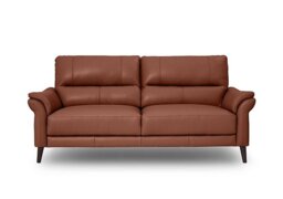 Winner 3 Seater Leather Sofa - Butterscotch