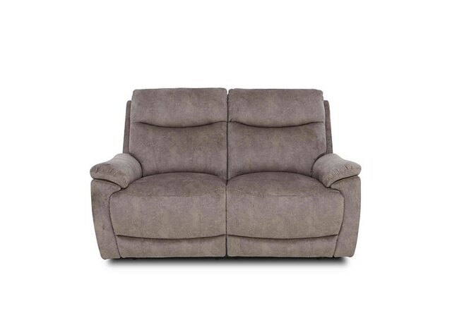 Sloane 2 Seater Fabric Sofa - Marble Charcoal Grey