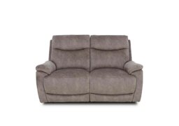 Sloane 2 Seater Fabric Sofa - Marble Charcoal Grey