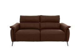 Jude Leather 3 Seater Power Recliner Sofa with Power Headrests - Chocolate Cat - Sofas and Armchairs - In Time for Christmas