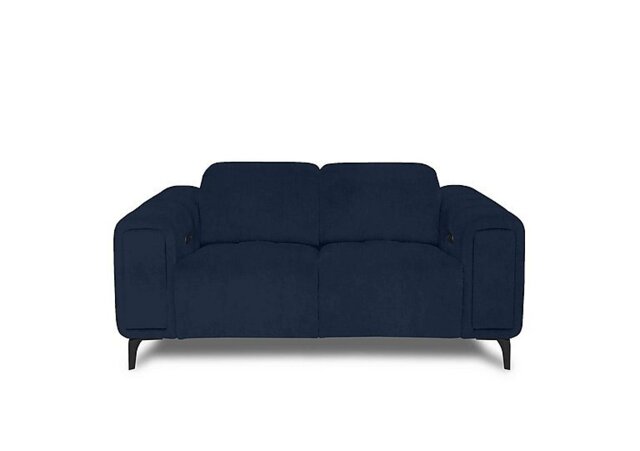 Elphaba Fabric 2 Seater Power Recliner Sofa with Storage Arms - Opulence Royal - Sofas and Armchairs - In Time for Christmas