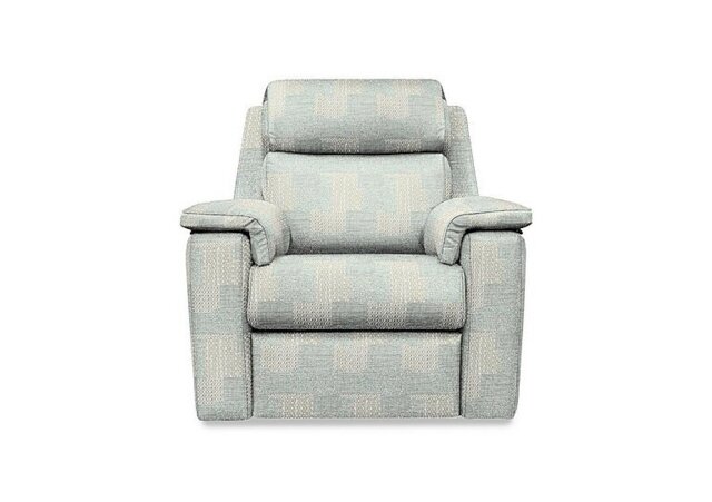 G Plan - Thornbury Fabric Power Recliner Chair - Faro Sky