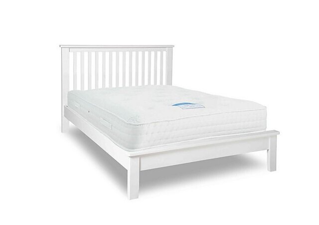 Grace Bed Frame - Double - White