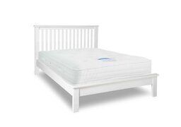 Grace Bed Frame - Double - White