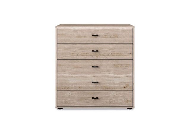 Wiemann - Dallas 80cm 5 Drawer Chest - Holm Oak