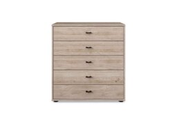 Wiemann - Dallas 80cm 5 Drawer Chest - Holm Oak