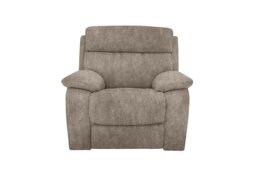 Moreno Fabric Armchair with Power Recliner - Mink