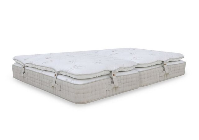 Harrison Spinks - Pure Indulgence Zip and Link Mattress with Removable Mattress Topper - Super King