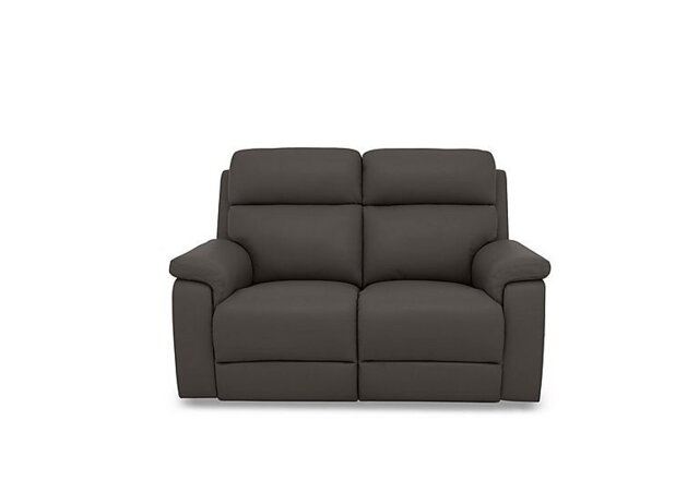 Raven Leather 2 Seater Sofa - Montana Storm