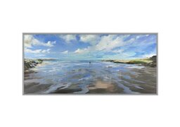 Low Tide Framed Canvas