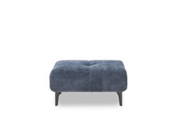 Ideal Home - Sienna Fabric Large Footstool - Hudson Ocean