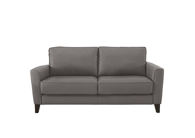 Ideal Home - Brondby 2 Seater Leather Sofa - BV Elephant