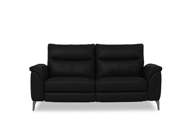 Morgan Leather 3 Seater Power Recliner Sofa