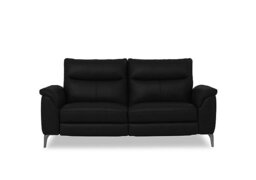 Morgan Leather 3 Seater Power Recliner Sofa