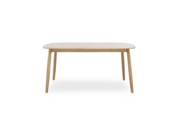 Stockholm Fixed Dining Table - Light Oak