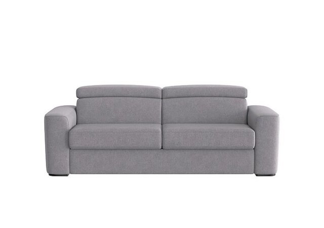 World of Leather - Infinity 3 Seater Fabric Sofa Bed - R27 Pewter