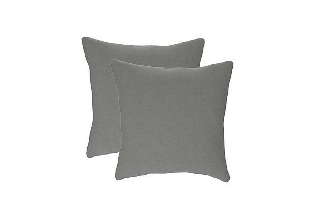 The Lounge Co. - Pair of Small Scatter Cushions - Earl Grey