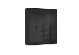 Rauch - Haven 201cm 4 Door Combi Wardrobe with Glass Doors