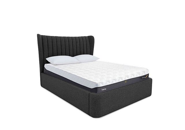 TEMPUR - Horton Ottoman Bed Frame - King Size - Shetland Slate