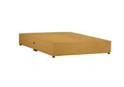 Sleepeezee - Shallow Divan Base - Super King - Tweed Mustard