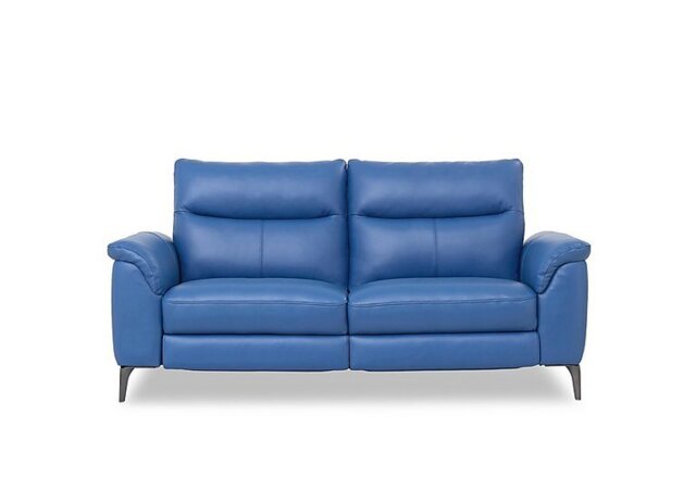 Morgan Leather 3 Seater Power Recliner Sofa - Aegean Cat - Sofas and Armchairs - In Time for Christmas