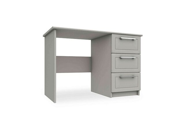 London Bedrooms - Bexley 3 Drawer Dressing Table - Light Grey