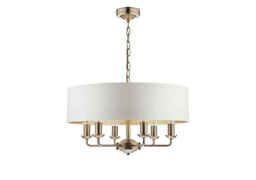 Laura Ashley - Sorrento 6 Arm Chandelier