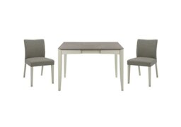 Skye Small Table and 2 Upholstered Chairs