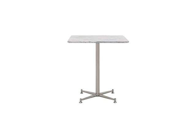 Cortina Square Dining Table - 60-cm - Carrara Marble