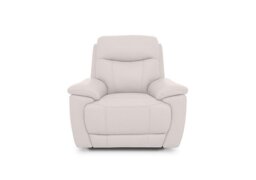 Sloane Leather Power Recliner Chair with Power Headrest - Cotton