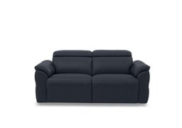 Dolomite 3 Seater Leather Sofa - Montana Navy