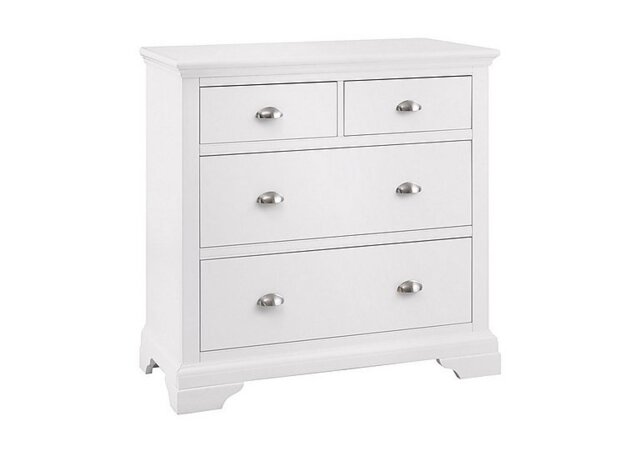 Furnitureland - Emily 4 Drawer Chest - White