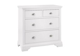 Furnitureland - Emily 4 Drawer Chest - White