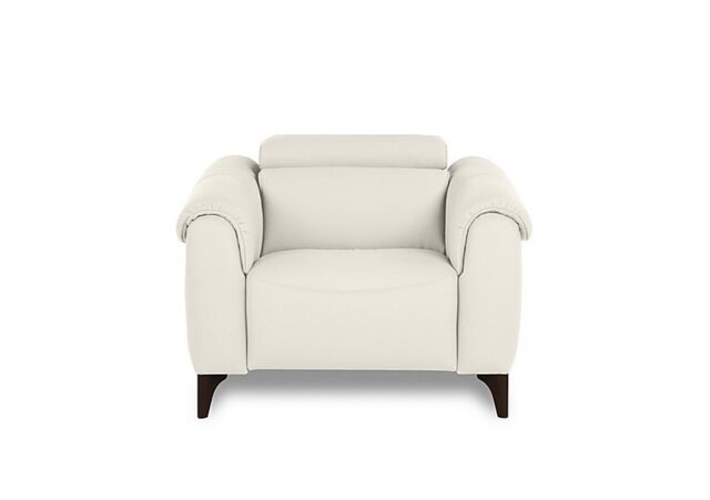 Nicoletti - Nicole Leather Armchair - Torello Bianco Puro - Sofas and Armchairs - In Time for Christmas