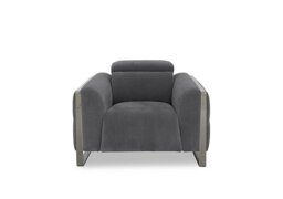 Gisella Fabric Chair - Manhattan Charcoal