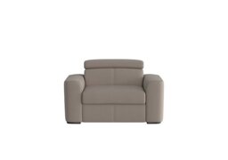 Infinity Large Fabric Armchair - Silver