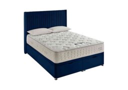 Silentnight - Revitalise Restore 1600 Ottoman Divan Set - King Size - Smooth Velvet Maritime