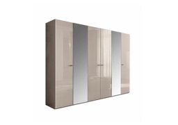 ALF - Livia 6 Door Wardrobe with Mirrors