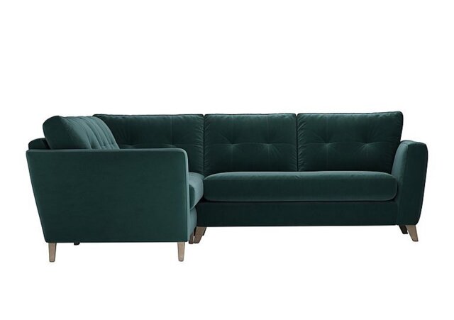 The Lounge Co. - Hermione Fabric Corner Sofa - Evening Teal