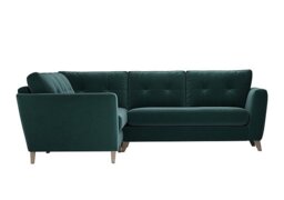 The Lounge Co. - Hermione Fabric Corner Sofa - Evening Teal