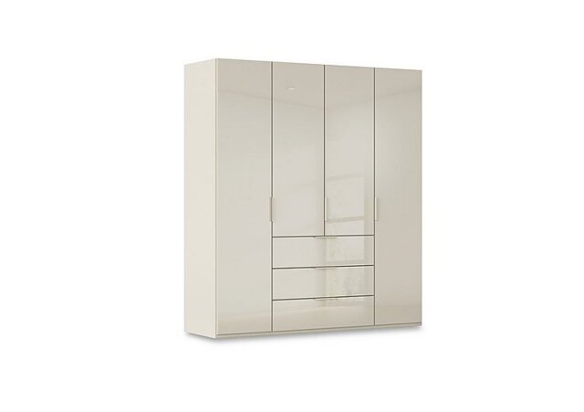 Rauch - Haven 201cm 4 Door Combi Wardrobe with Glass Doors