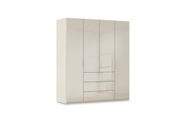 Rauch - Haven 201cm 4 Door Combi Wardrobe with Glass Doors