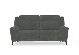 Panache Fabric 3 Seater Power Recliner Sofa with Power Headrests - Dexter Moss